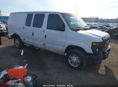 2013 FORD E-150 COMMERCIAL White  Gasoline 1FTNE1EW6DDA23601 photo #1