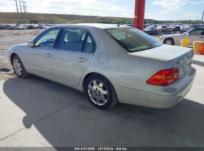 2002 LEXUS LS 430 White  Gasoline JTHBN30F120083293 photo #4