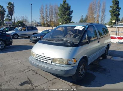 1991 TOYOTA PREVIA LE Silver  Gasoline JT3AC22S7M0013196 photo #3