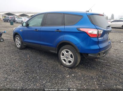 2018 FORD ESCAPE S Blue  Gasoline 1FMCU0F75JUC09794 photo #4