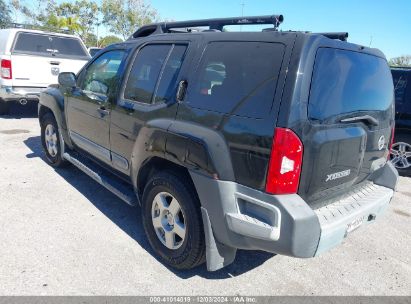 2006 NISSAN XTERRA S Black  Gasoline 5N1AN08U36C537042 photo #4