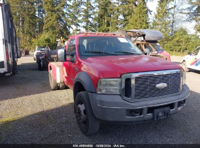 2005 FORD F-450 CHASSIS XL/XLT   Diesel 1FDXF46P85EB39839 photo #1