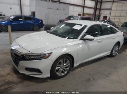 2019 HONDA ACCORD LX White  Gasoline 1HGCV1F15KA020506 photo #3