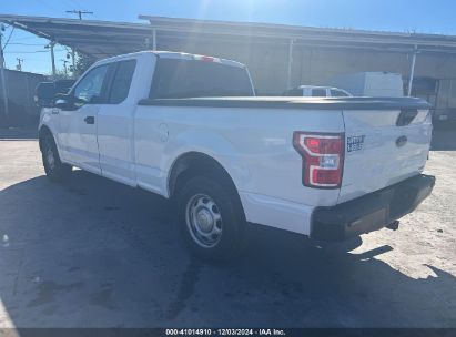 2019 FORD F150 SUPER CAB White  Gasoline 1FTEX1EP0KKC79664 photo #4