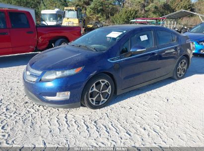 2013 CHEVROLET VOLT Blue  Hybrid 1G1RB6E44DU132993 photo #3