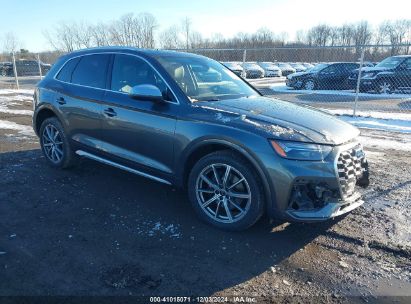 2022 AUDI SQ5 PREMIUM PLUS TFSI QUATTRO TIPTRONIC Gray  Gasoline WA1B4AFY5N2105199 photo #1