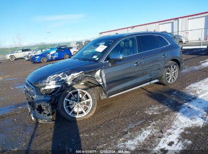 2022 AUDI SQ5 PREMIUM PLUS TFSI QUATTRO TIPTRONIC Gray  Gasoline WA1B4AFY5N2105199 photo #3