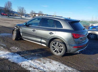 2022 AUDI SQ5 PREMIUM PLUS TFSI QUATTRO TIPTRONIC Gray  Gasoline WA1B4AFY5N2105199 photo #4