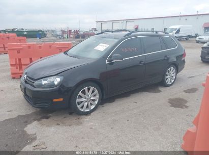 2013 VOLKSWAGEN JETTA SPORTWAGEN 2.0L TDI Black  Gasoline 3VWPL7AJ6DM640154 photo #3