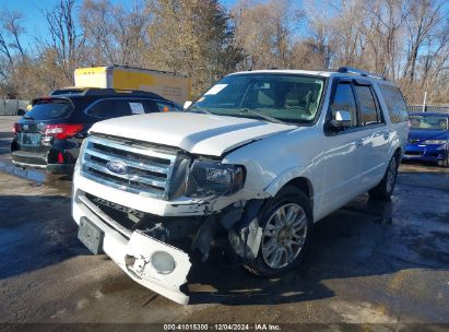 2011 FORD EXPEDITION EL LIMITED White  Flexible Fuel 1FMJK2A52BEF26085 photo #3