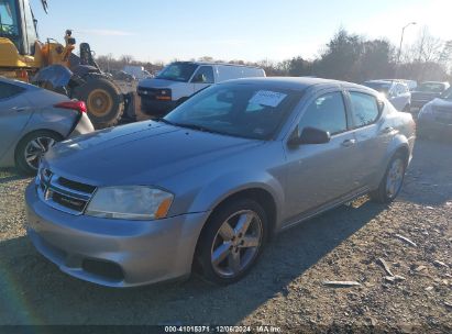 2014 DODGE AVENGER SE Silver  Gasoline 1C3CDZAB3EN113333 photo #3