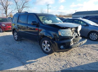 2010 HONDA PILOT EX-L Black  Gasoline 5FNYF4H64AB039243 photo #1