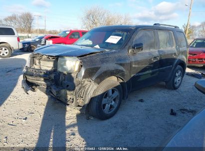 2010 HONDA PILOT EX-L Black  Gasoline 5FNYF4H64AB039243 photo #3