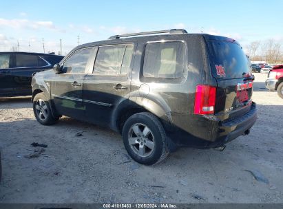 2010 HONDA PILOT EX-L Black  Gasoline 5FNYF4H64AB039243 photo #4