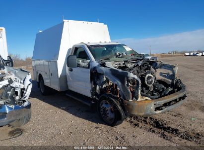 2021 FORD F-450 CHASSIS XL   Gasoline 1FDUF4HN7MDA09800 photo #1