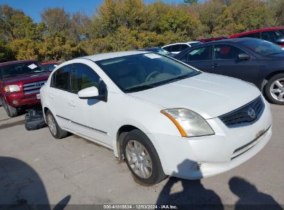 2012 NISSAN SENTRA 2.0 S White  Gasoline 3N1AB6AP6CL653732 photo #1