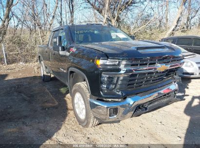 2024 CHEVROLET SILVERADO 2500HD 4WD  STANDARD BED LT Black  Gasoline 2GC4YNE74R1199844 photo #1