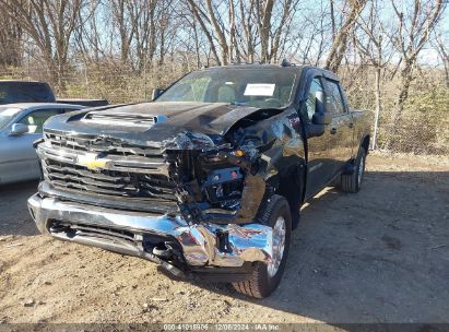 2024 CHEVROLET SILVERADO 2500HD 4WD  STANDARD BED LT Black  Gasoline 2GC4YNE74R1199844 photo #3