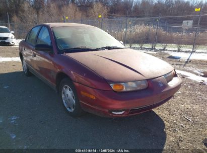 2000 SATURN SL1 Red  Gasoline 1G8ZH5285YZ116084 photo #1