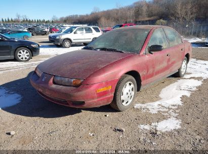 2000 SATURN SL1 Red  Gasoline 1G8ZH5285YZ116084 photo #3