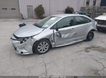 2021 TOYOTA COROLLA LE Silver  Gasoline JTDEPMAE6MJ158426 photo #3