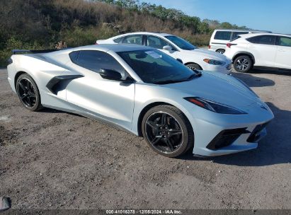 2021 CHEVROLET CORVETTE STINGRAY RWD  3LT Silver  Gasoline 1G1YC2D42M5124789 photo #1