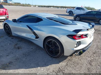 2021 CHEVROLET CORVETTE STINGRAY RWD  3LT Silver  Gasoline 1G1YC2D42M5124789 photo #4