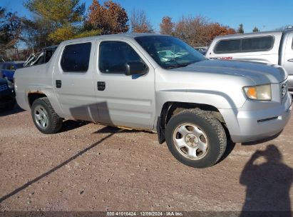 2006 HONDA RIDGELINE RT Silver  Gasoline 2HJYK16276H551537 photo #1