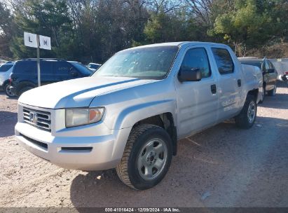 2006 HONDA RIDGELINE RT Silver  Gasoline 2HJYK16276H551537 photo #3