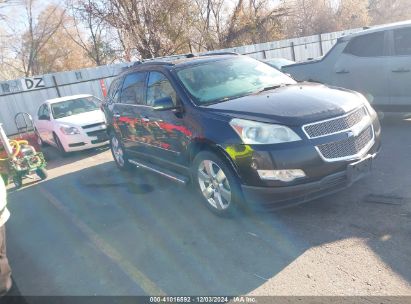 2009 CHEVROLET TRAVERSE LTZ Black  Gasoline 1GNER33D19S128638 photo #1