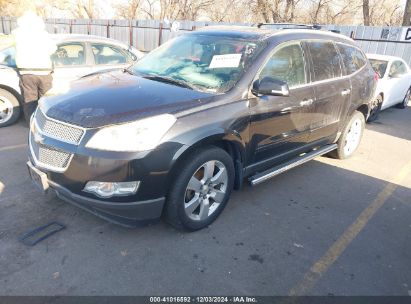 2009 CHEVROLET TRAVERSE LTZ Black  Gasoline 1GNER33D19S128638 photo #3