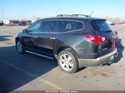 2009 CHEVROLET TRAVERSE LTZ Black  Gasoline 1GNER33D19S128638 photo #4