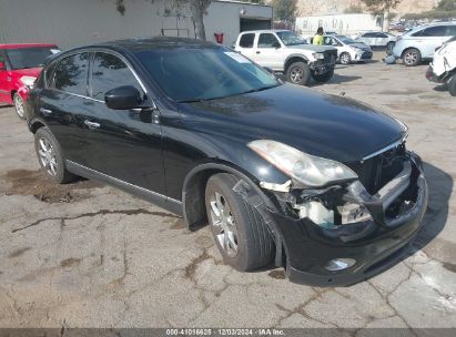 2008 INFINITI EX35 JOURNEY Black  Gasoline JNKAJ09F58M355919 photo #1