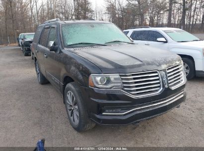 2015 LINCOLN NAVIGATOR Black  Gasoline 5LMJJ2JT2FEJ03575 photo #1