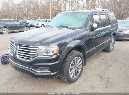 2015 LINCOLN NAVIGATOR Black  Gasoline 5LMJJ2JT2FEJ03575 photo #3