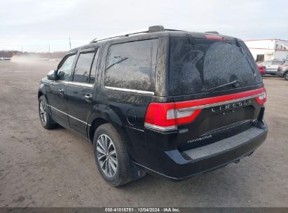 2015 LINCOLN NAVIGATOR Black  Gasoline 5LMJJ2JT2FEJ03575 photo #4