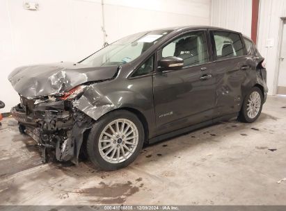 2016 FORD C-MAX HYBRID SE Gray  Hybrid 1FADP5AU3GL100880 photo #3