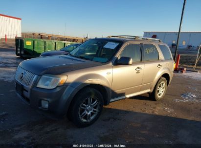 2009 MERCURY MARINER PREMIER V6 Gray  Gasoline 4M2CU97G79KJ05929 photo #3