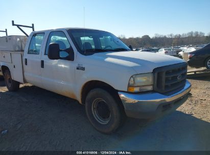 2004 FORD F-350 LARIAT/XL/XLT White  Gasoline 1FTSW30L34ED69222 photo #1