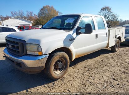 2004 FORD F-350 LARIAT/XL/XLT White  Gasoline 1FTSW30L34ED69222 photo #3