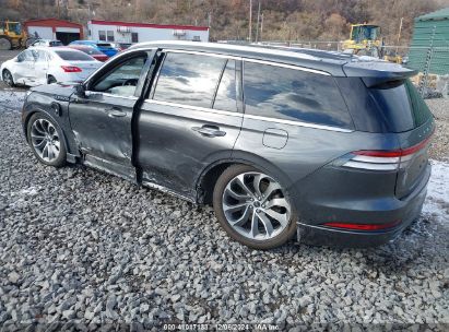 2020 LINCOLN AVIATOR GRAND TOURING Gray  Hybrid 5LMYJ8XY6LGL19238 photo #4