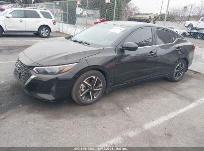 2024 NISSAN SENTRA SV XTRONIC CVT Black  Gasoline 3N1AB8CV6RY249719 photo #3