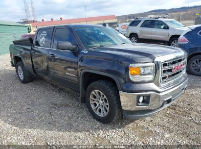 2015 GMC SIERRA 1500 SLE Gray  Gasoline 3GTU2UEC5FG110276 photo #1