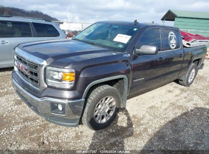 2015 GMC SIERRA 1500 SLE Gray  Gasoline 3GTU2UEC5FG110276 photo #3