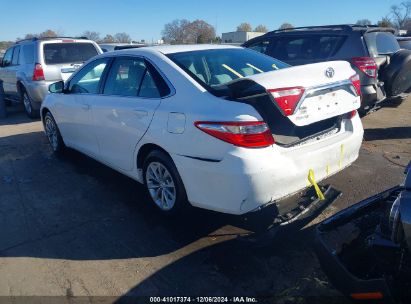 2015 TOYOTA CAMRY LE White  Gasoline 4T1BF1FKXFU097789 photo #4