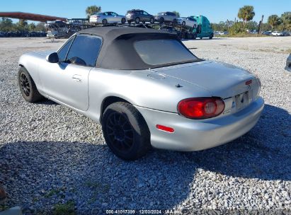 2004 MAZDA MX-5 MIATA CLOTH Silver  Gasoline JM1NB353240402886 photo #4