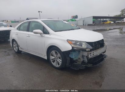 2010 LEXUS HS 250H White  Hybrid JTHBB1BA6A2028677 photo #1