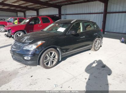 2013 INFINITI EX37 JOURNEY Black  Gasoline JN1BJ0HR8DM480539 photo #3