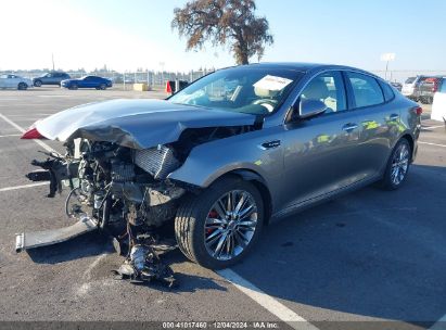 2016 KIA OPTIMA SXL TURBO Gray  Gasoline 5XXGV4L26GG112332 photo #3