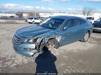 2012 HONDA CROSSTOUR EX-L Light Blue  Gasoline 5J6TF2H52CL009979 photo #3